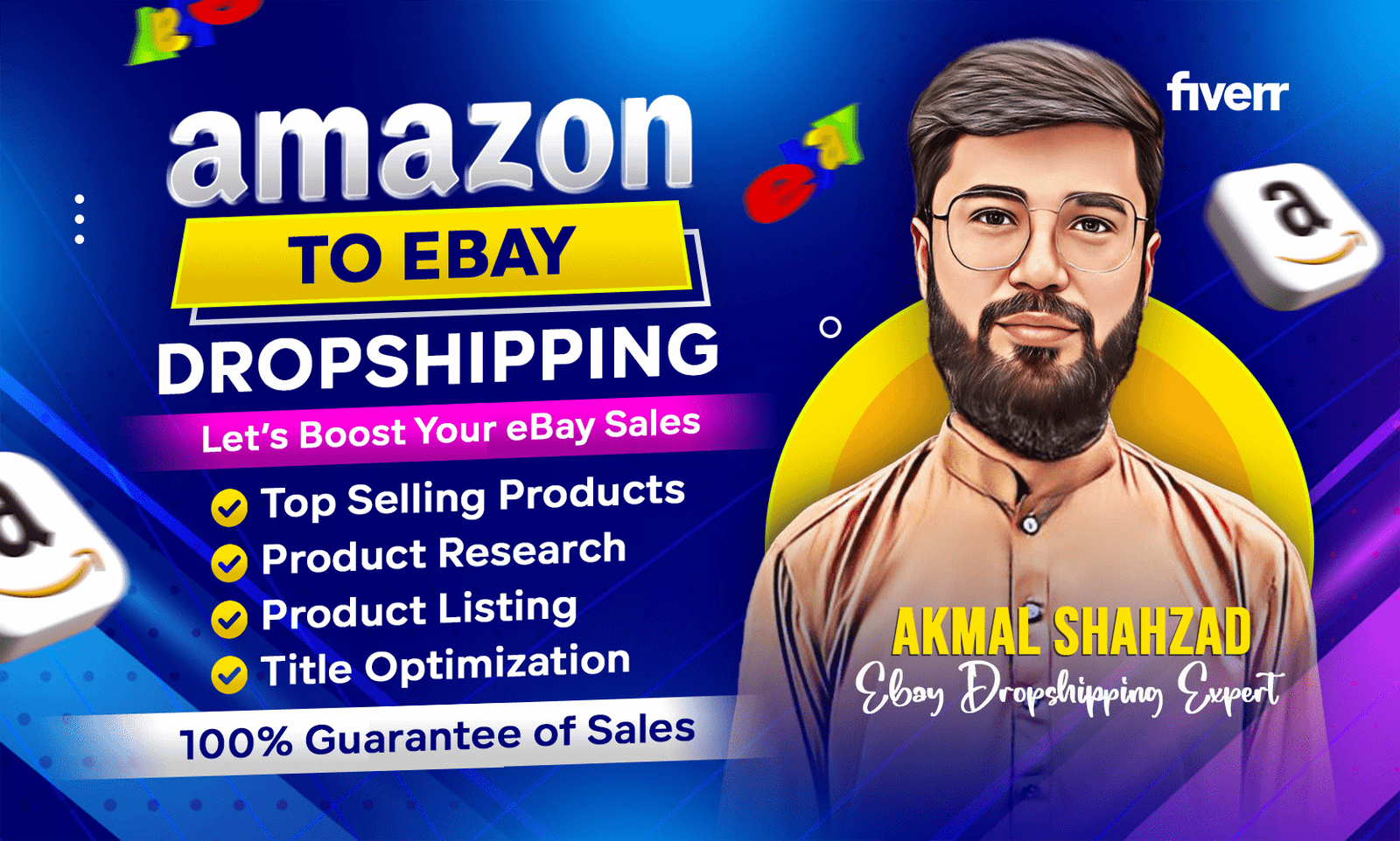 Amazon to Ebay Droshipping Gig Image
