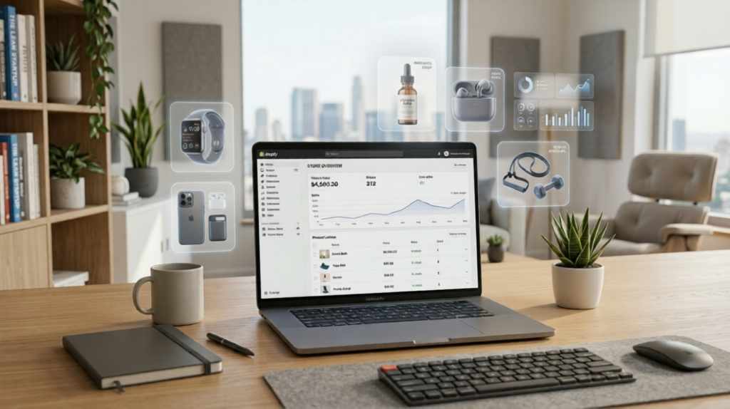 Shopify winning products dashboard
